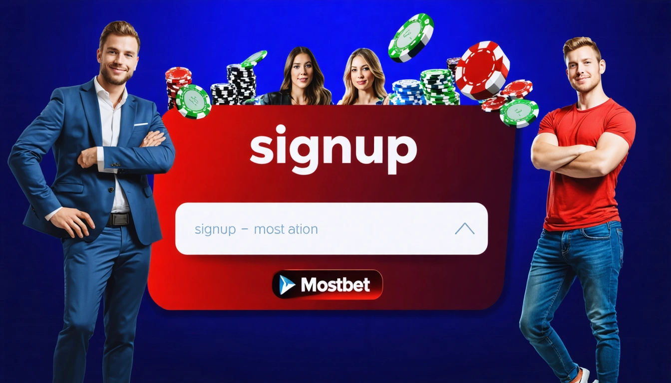 signup Mostbet